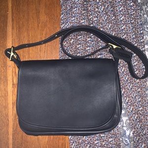 NWOT Coach Black Leather Patricia Legacy Crossbody